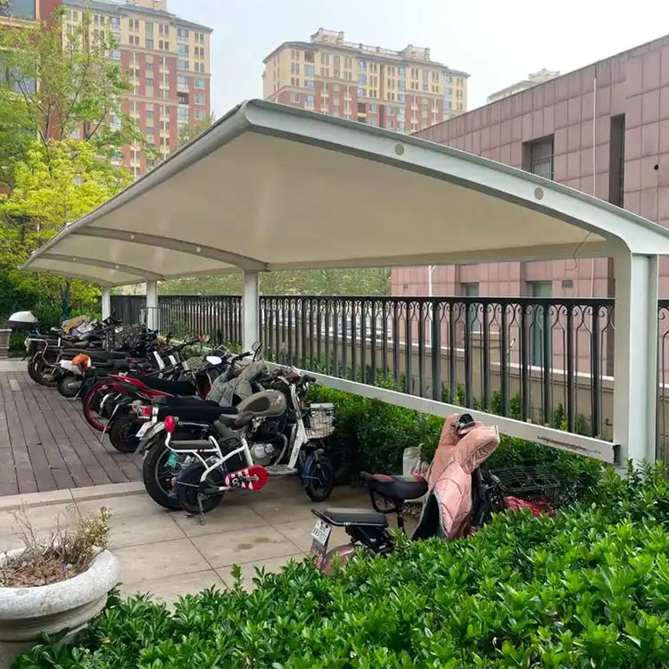 高州市膜结构电动车棚